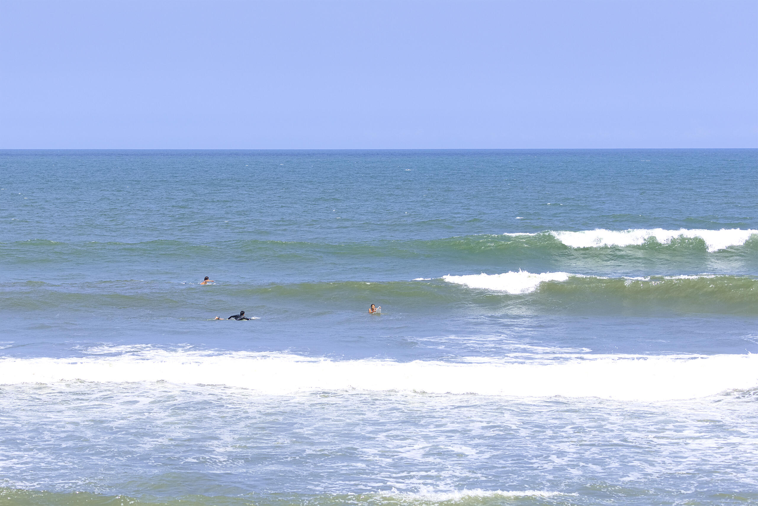 一宮 波のある海の風景、サーフィン・波情報 WeekdaySurfReport SURF+(SURF PLUS)