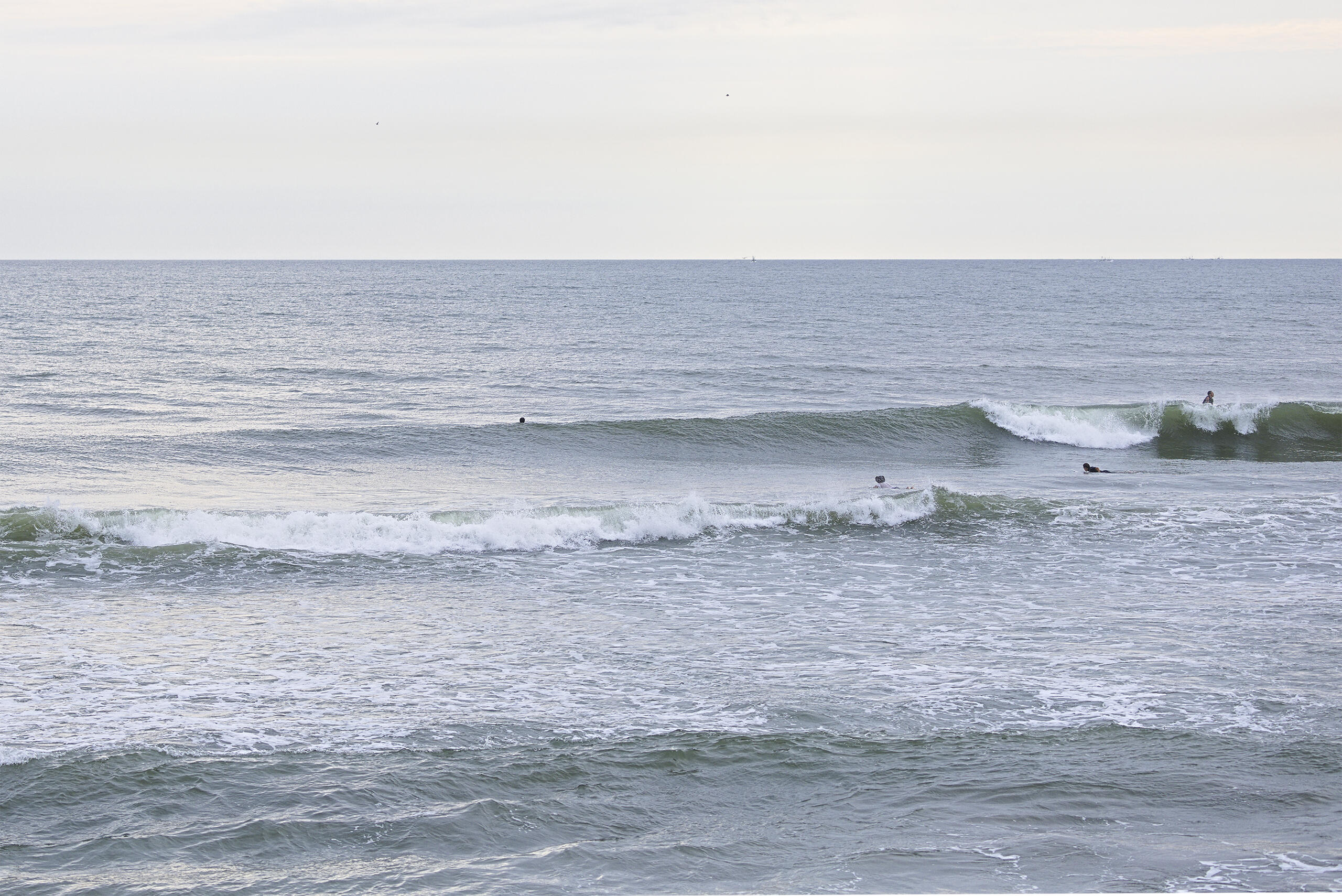 鹿島灘北部 波のある海の風景、サーフィン・波情報 WeekdaySurfReport SURF+(SURF PLUS)