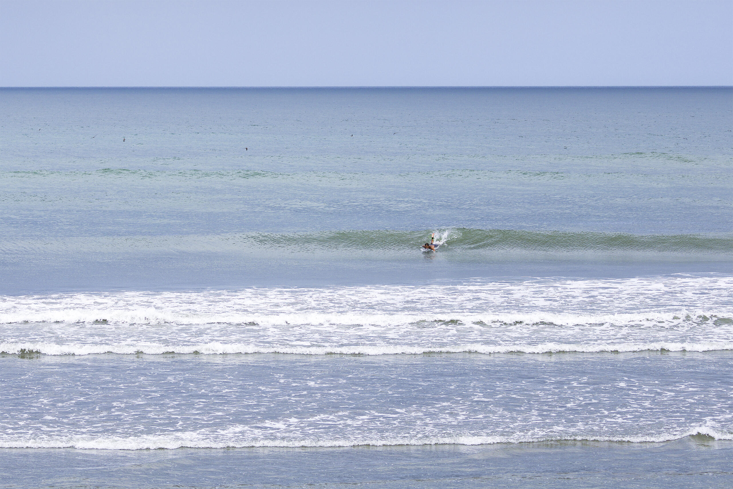 鹿島灘北部 波のある海の風景、サーフィン・波情報 WeekdaySurfReport SURF+(SURF PLUS)