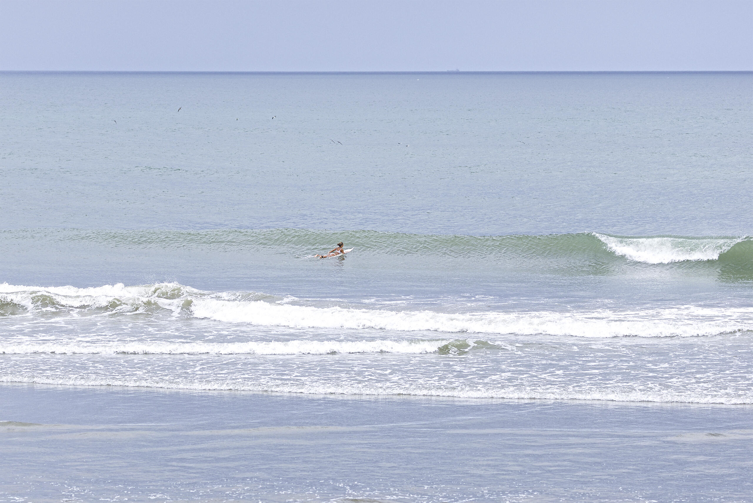 鹿島灘北部 波のある海の風景、サーフィン・波情報 WeekdaySurfReport SURF+(SURF PLUS)