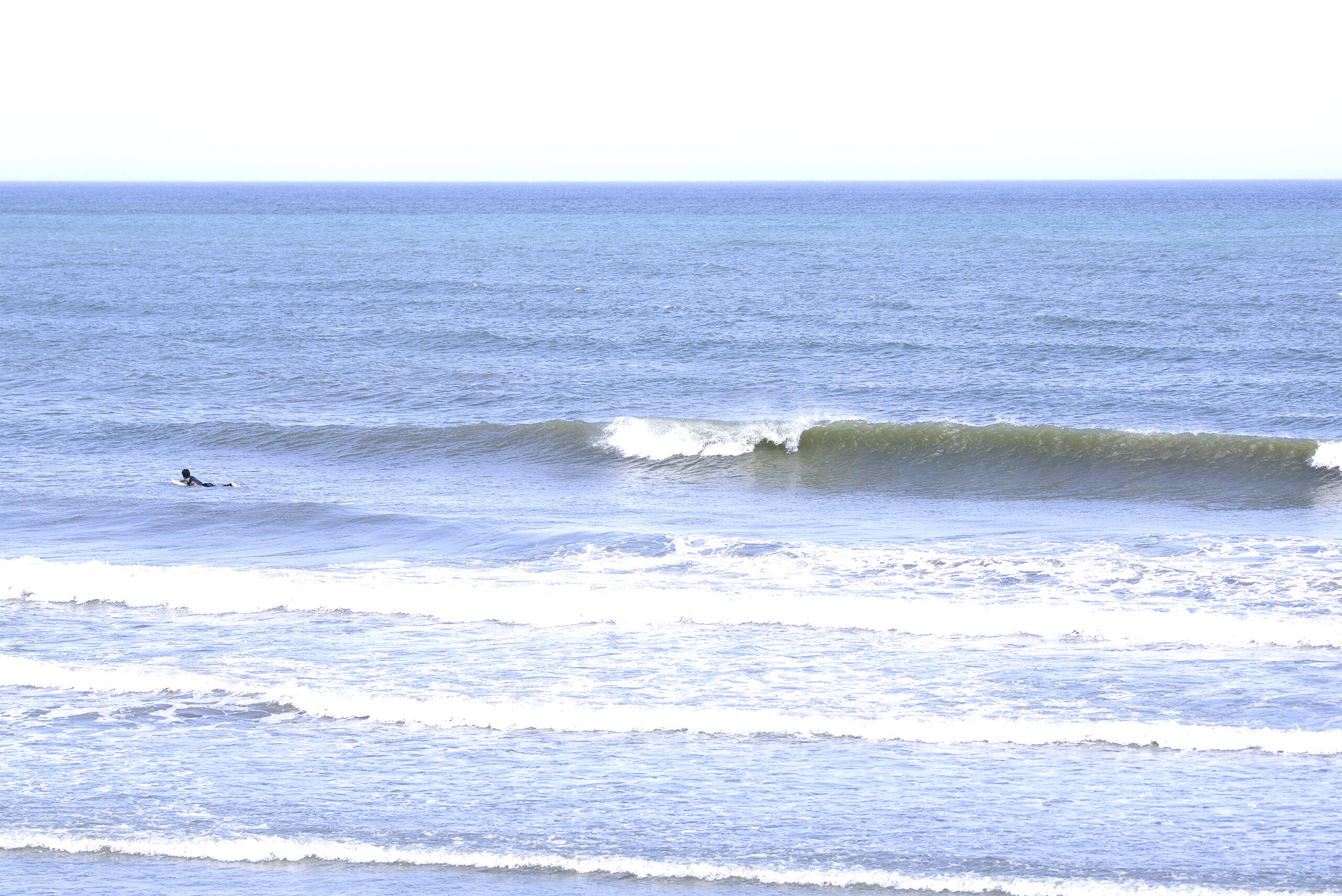 鹿島灘北部 波のある海の風景、サーフィン・波情報 WeekdaySurfReport SURF+(SURF PLUS)