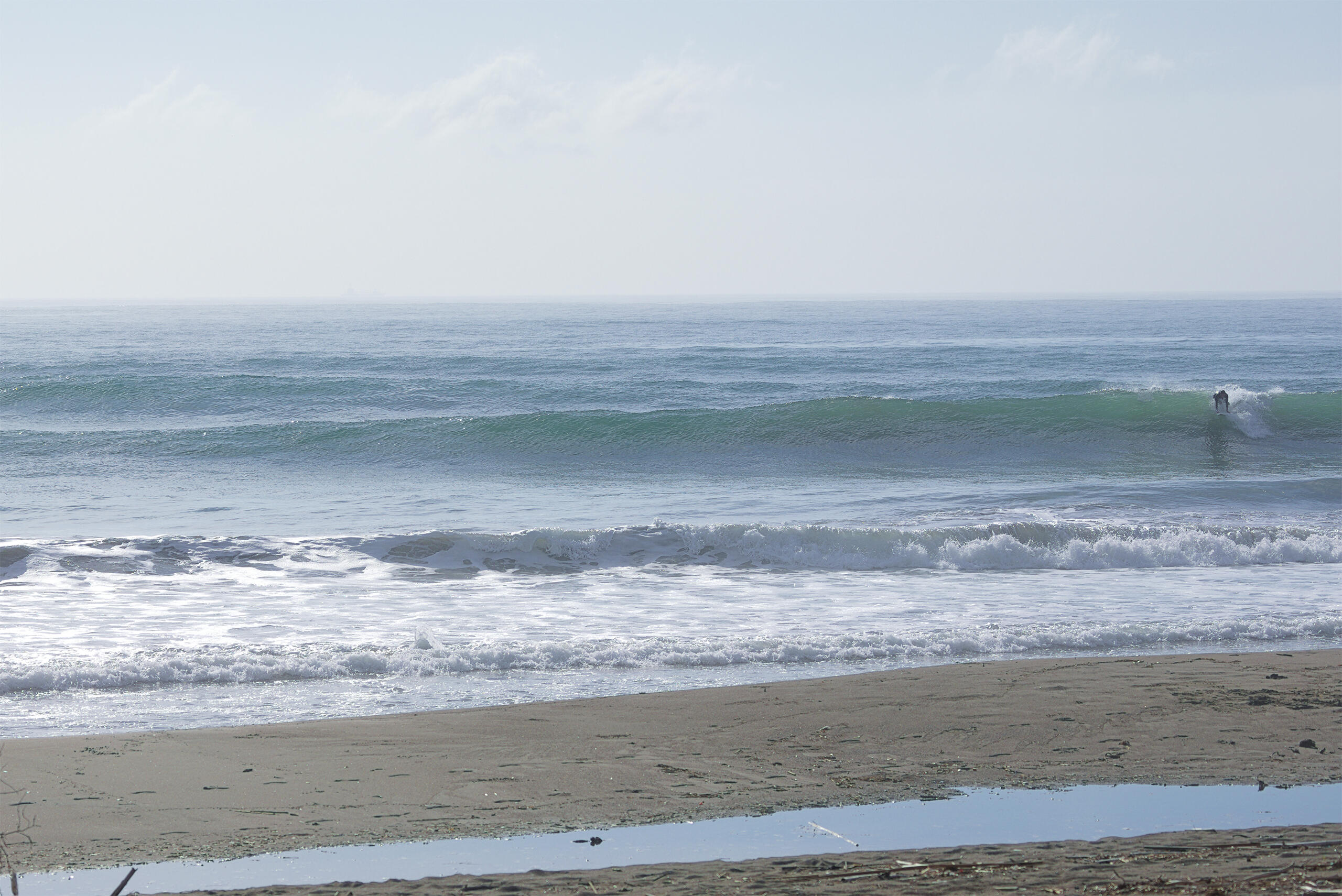 千歳 波のある海の風景、サーフィン・波情報 WeekdaySurfReport SURF+(SURF PLUS)