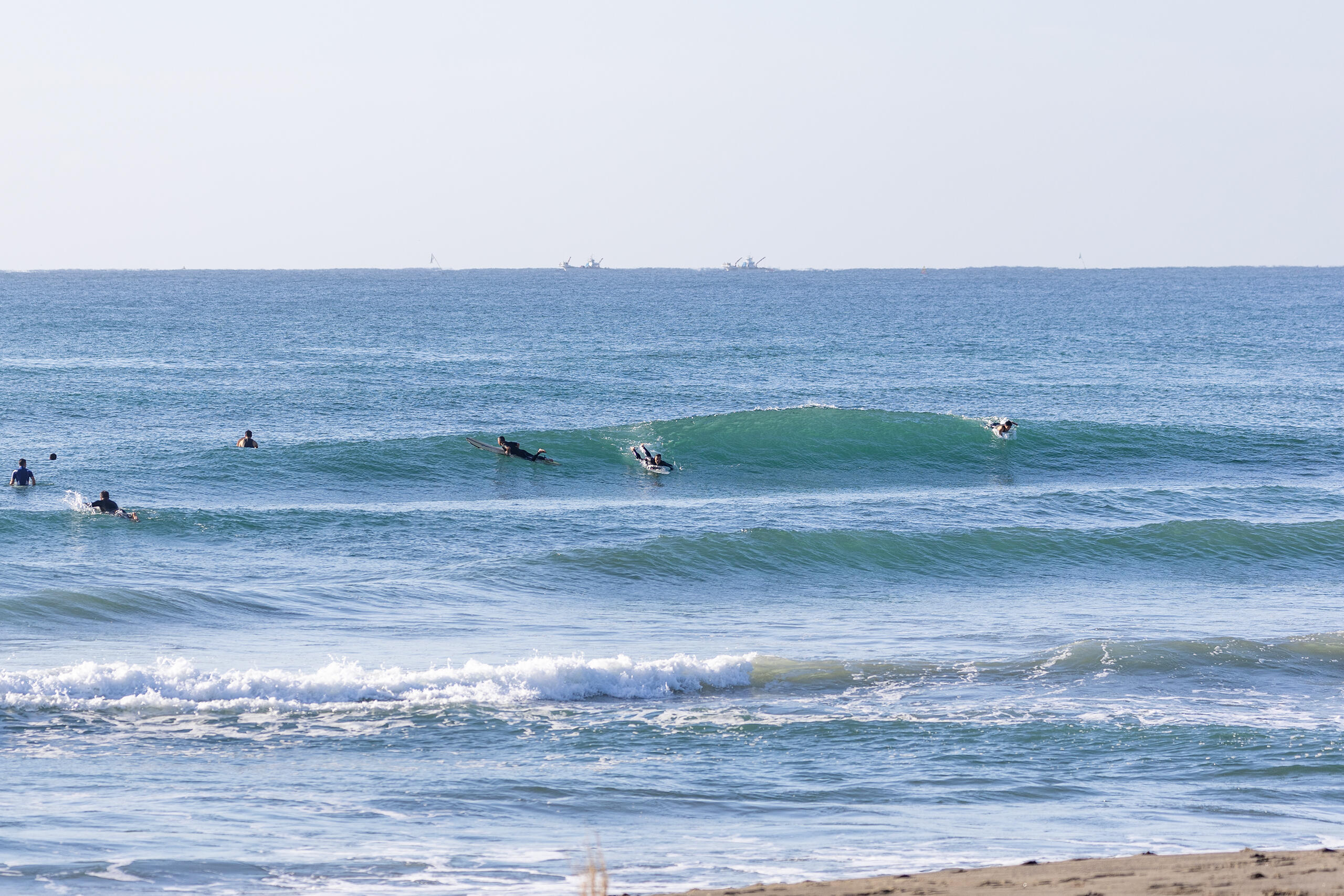 鴨川 波のある海の風景、サーフィン・波情報 WeekdaySurfReport SURF+(SURF PLUS)